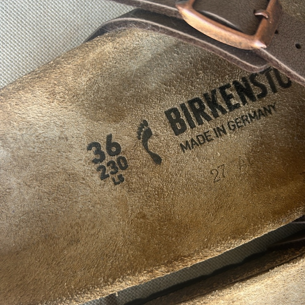 Birkenstock - Yao balance mocha sandals - Picture 5 of 5